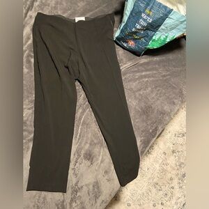 Nine West Black Side-Zip Skinny Pants